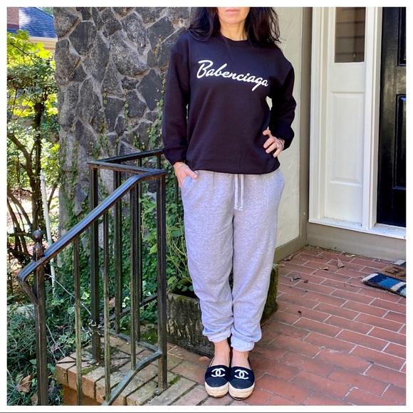 Heather Grey side pocket Sweatpants/Joggers - Picture 2 of 5